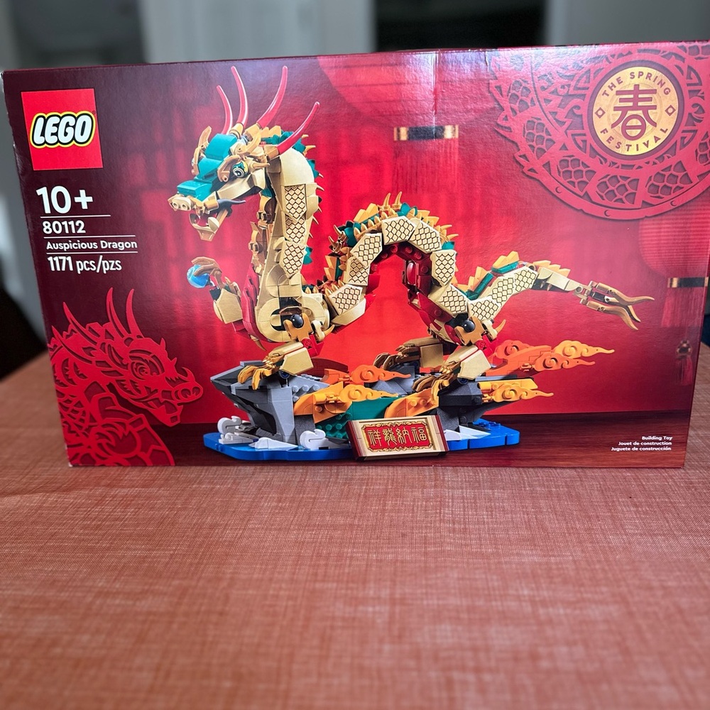 Lego Auspicious Dragon -Building Sets for Creative Play- Never been opened